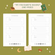 Fantasy Forest Reading Journal