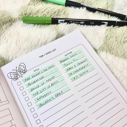 Fantasy Forest Reading Journal