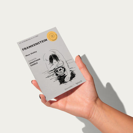 Audiobook in A Card: Mary Shelley’s Frankenstein