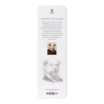 Portrait of Dickens Bookmark