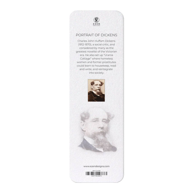 Portrait of Dickens Bookmark
