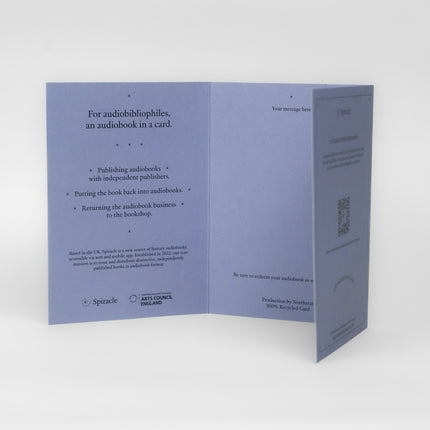 Audiobook in A Card: Mrs Dalloway By Virginia Woolf