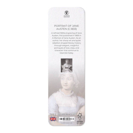 Portrait of Jane Austen Bookmark