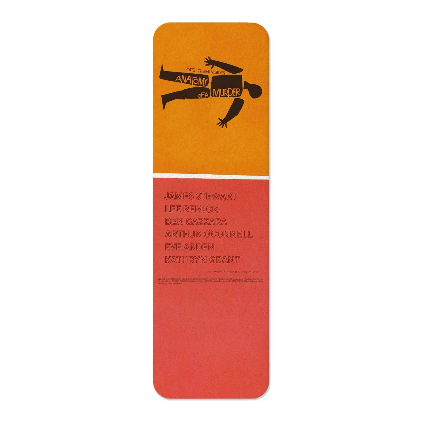 Anatomy of A Murder (1959): Poster Bookmark