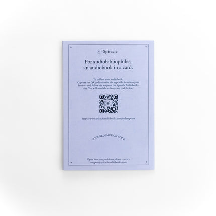 Audiobook in A Card: Mrs Dalloway By Virginia Woolf