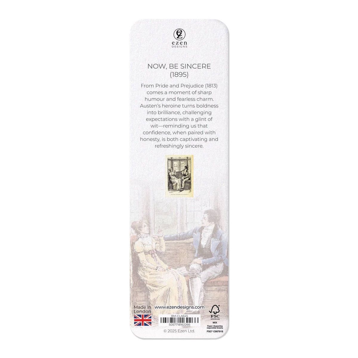 Now, Be Sincere (1895): Painting Bookmark