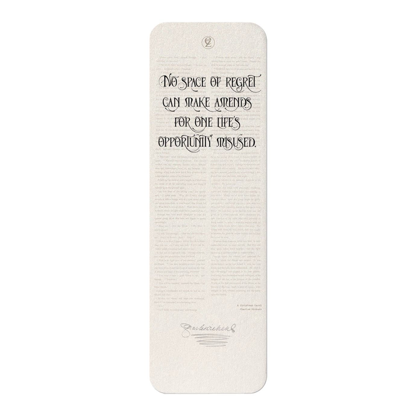 Life's Opportunity (1843): Victorian Bookmark