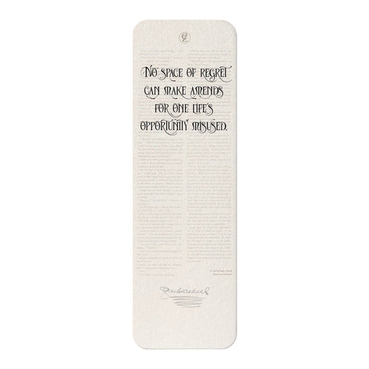 Life's Opportunity (1843): Victorian Bookmark