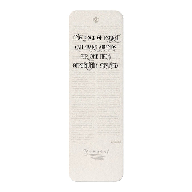 Life's Opportunity (1843): Victorian Bookmark
