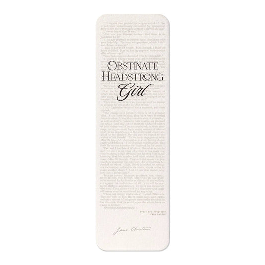 Obstinate, Headstrong Girl! (1813): Painting Bookmark