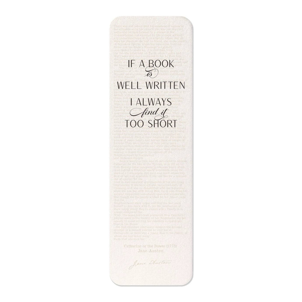 Well Written Book (1775): Painting Bookmark