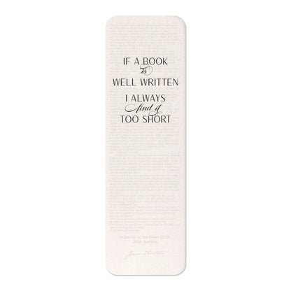 Well Written Book (1775): Painting Bookmark