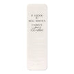 Well Written Book (1775): Painting Bookmark