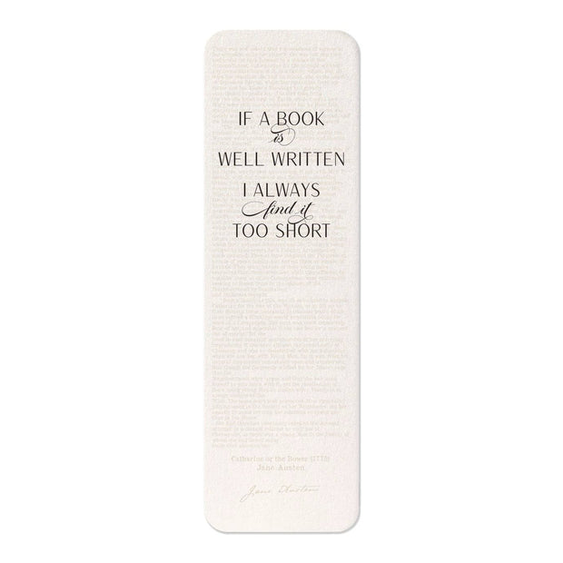 Well Written Book (1775): Painting Bookmark