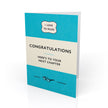 Congratulations - Here's To Your Next Chapter Card