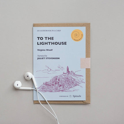 Audiobook in A Card: To the Lighthouse By Virginia Woolf