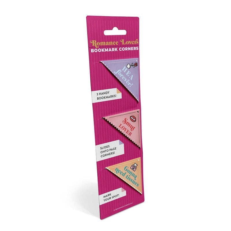 Romance Lovers Bookmark Corners