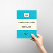 Congratulations - Here's To Your Next Chapter Card