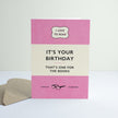 It's Your Birthday, That's One For the Books Birthday Card