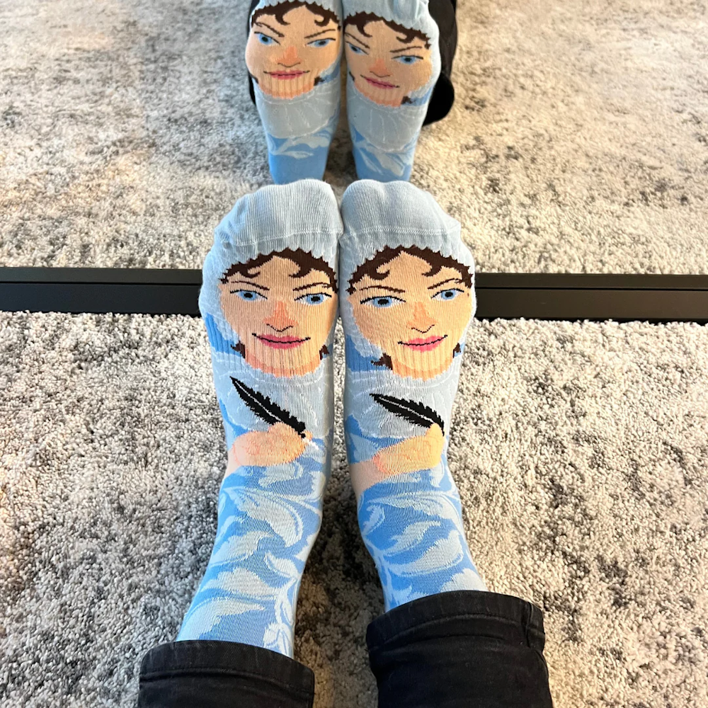 Jane Austen Socks