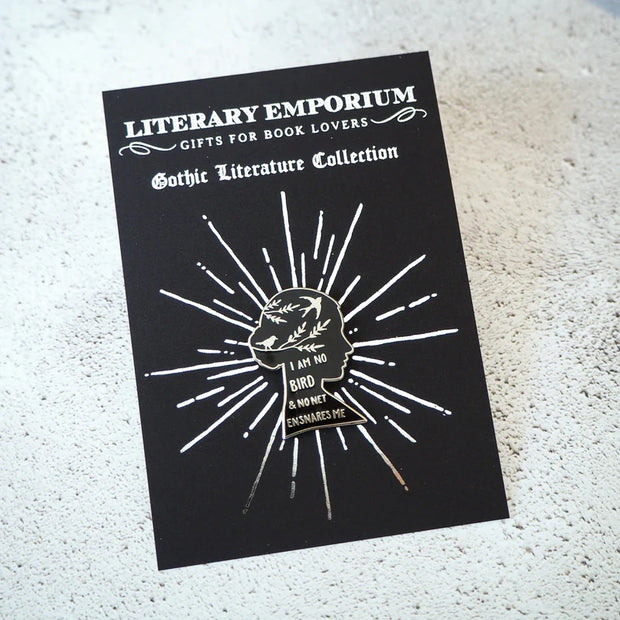 Jane Eyre Enamel Pin Badge