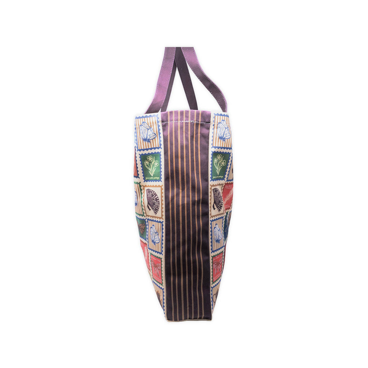 Jane Austen Stamps Canvas Tote