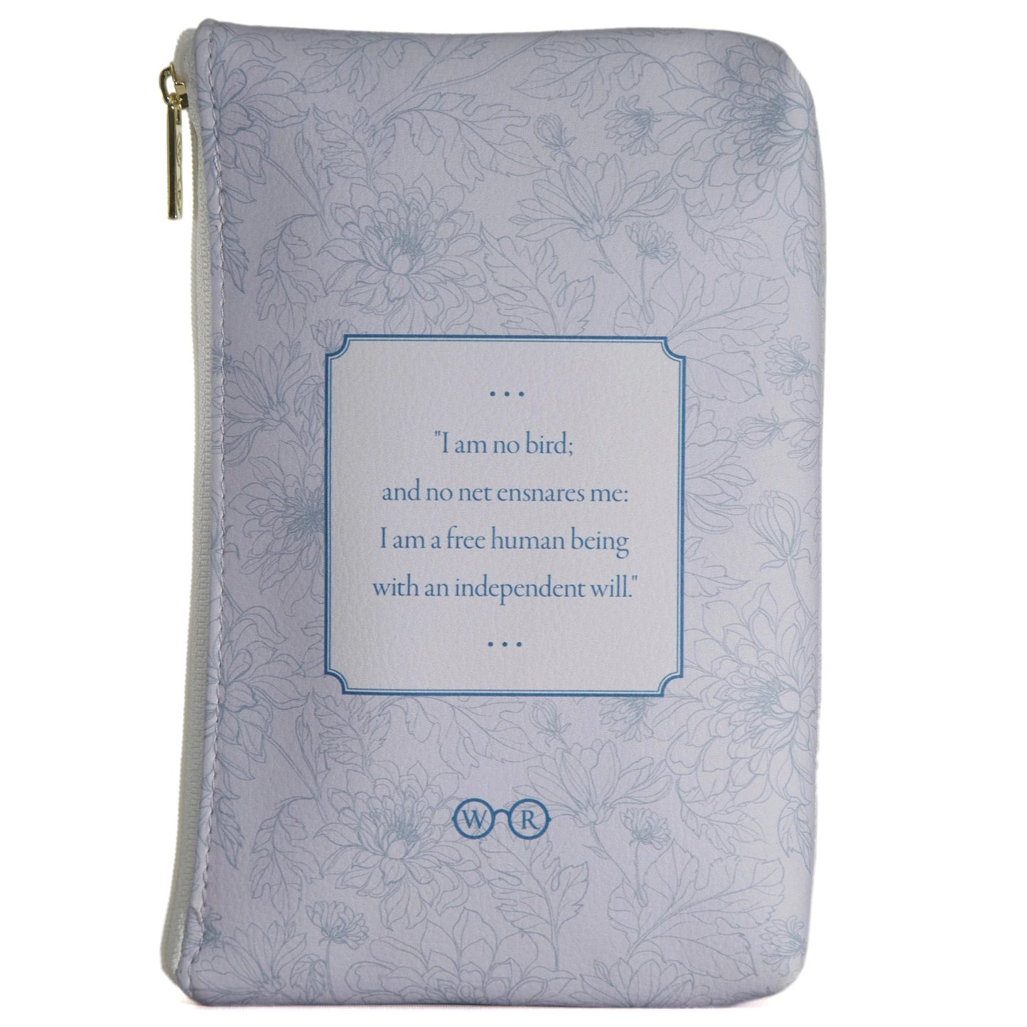 Jane Eyre Lilac Zipped Pouch