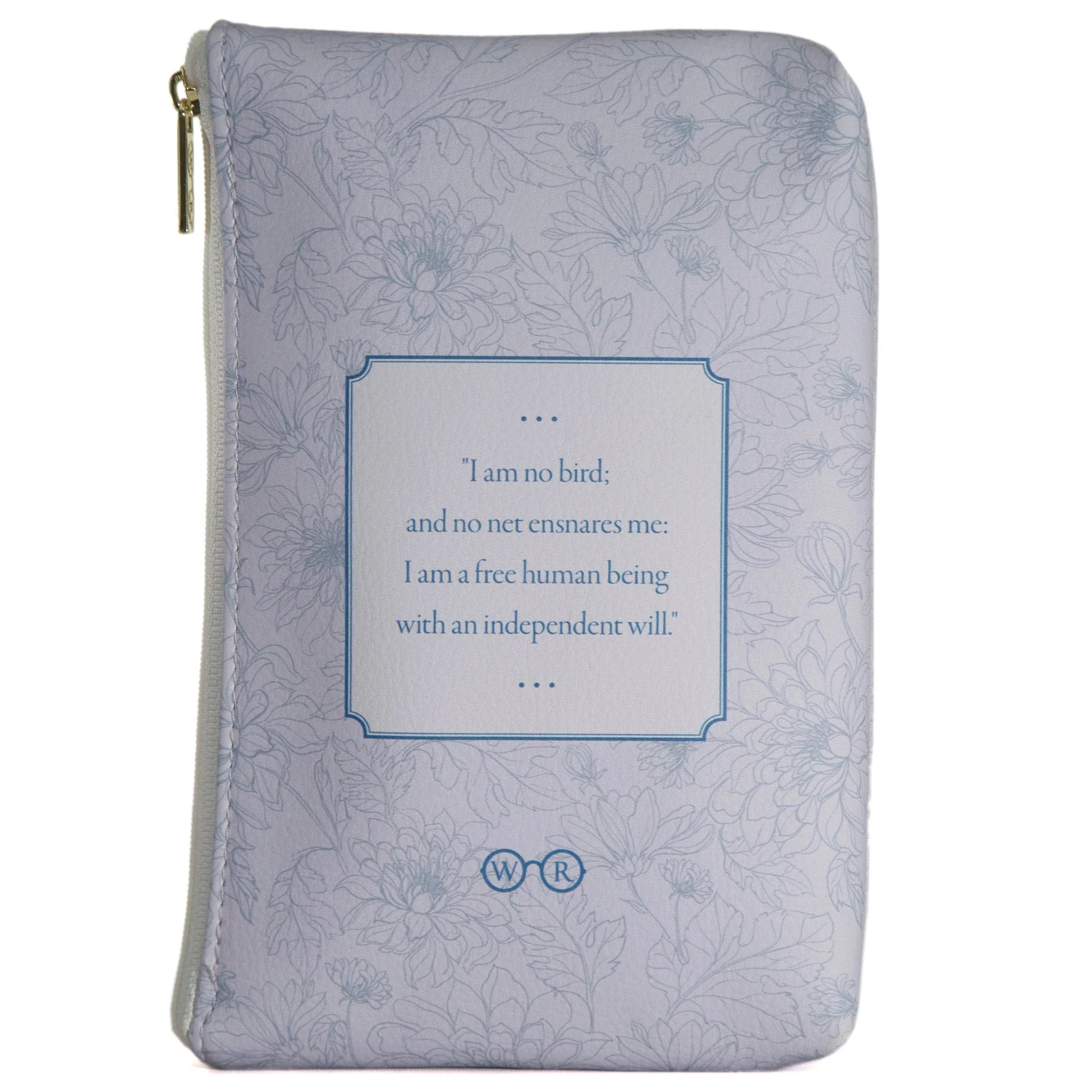 Jane Eyre Lilac Zipped Pouch