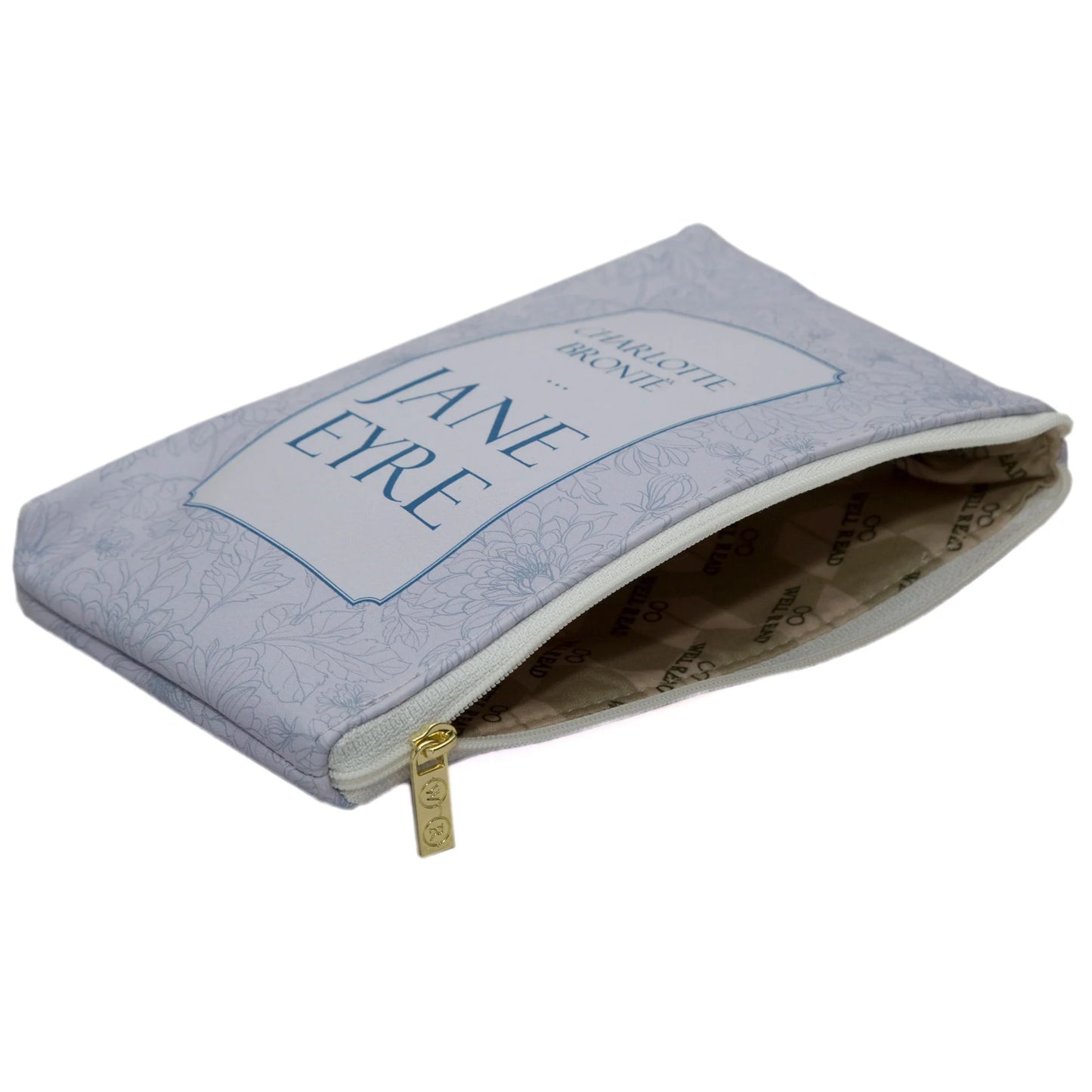 Jane Eyre Lilac Zipped Pouch