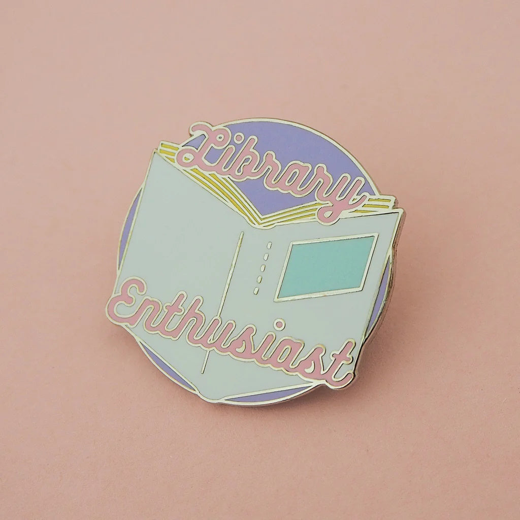 Library Enthusiast Enamel Pin