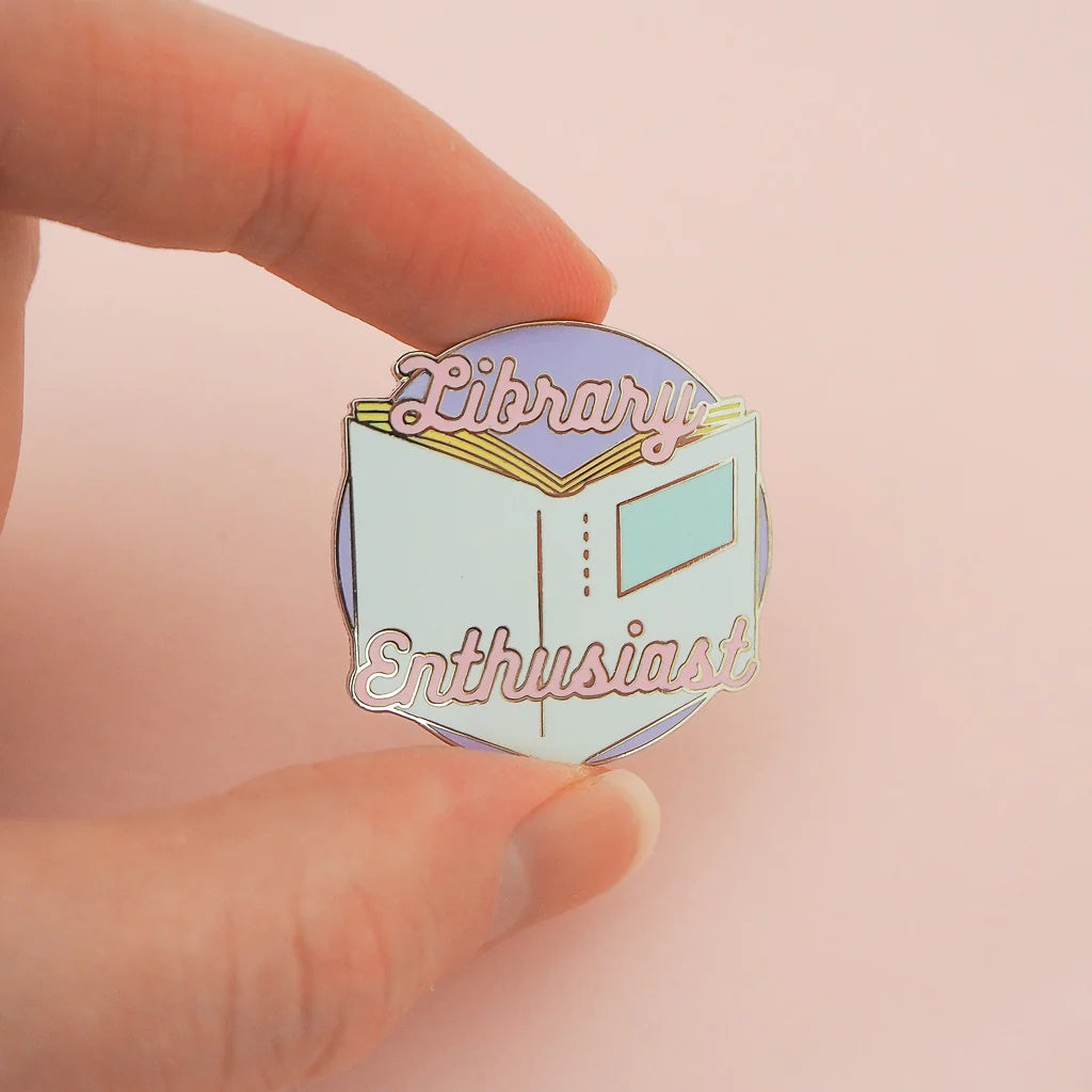 Library Enthusiast Enamel Pin