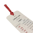 Library Card Bookmark