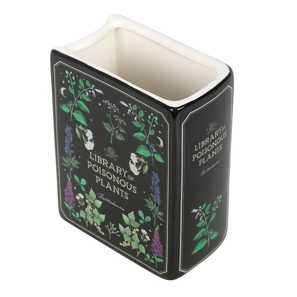 Library of Poisonous Plants Book Shaped Vase