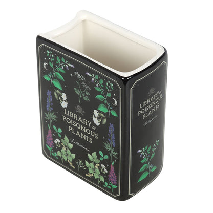 Library of Poisonous Plants Book Shaped Vase