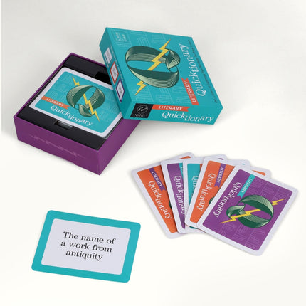 Literary Quicktionary - A Game of Lightning-Fast Wordplay For Book Lovers