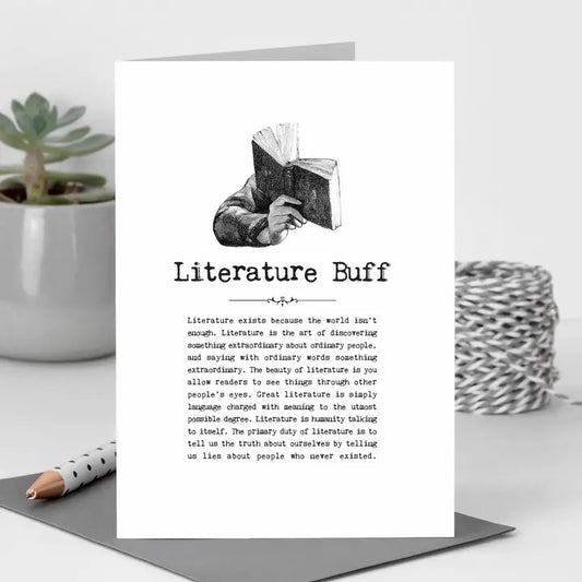 Literature Buff Card
