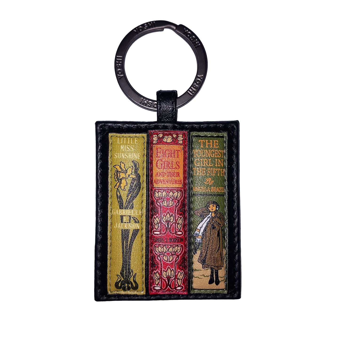 Little Miss Sunshine Leather Keyring from the Bodleian Libraries