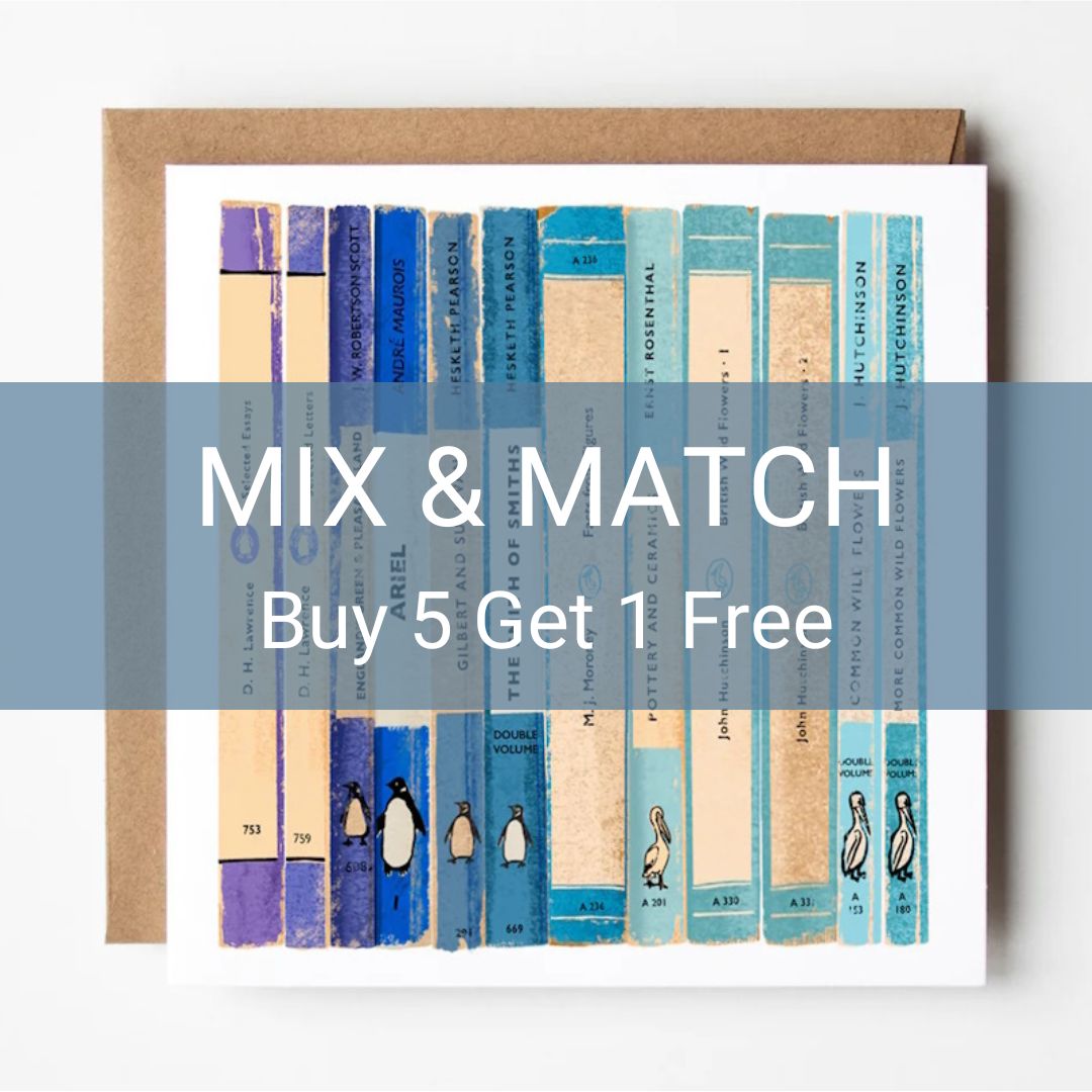 Mix & Match Greeting Cards Buy 5 Get 1 Free