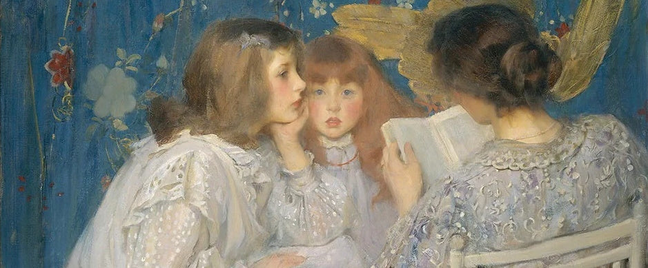 Mother reading to children. The Literary Gift Shop - Book Lover Gifts & Accessories