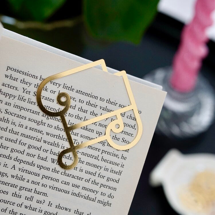 Brass Motif Bookmark