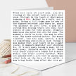 Mum Heartfelt Quotes Card