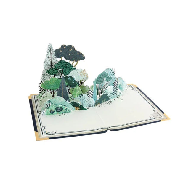 New Chapter 3D Layered Greeting Card