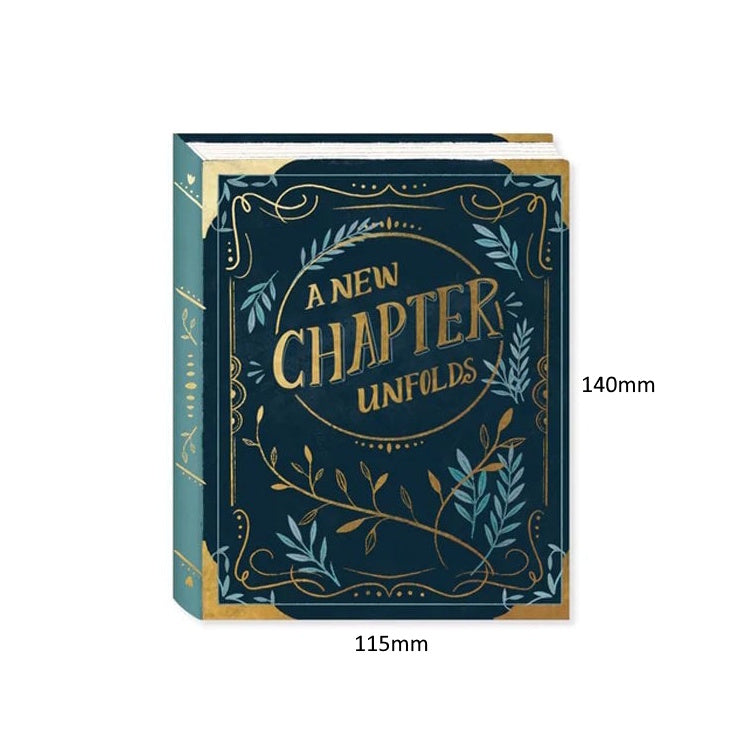 New Chapter 3D Layered Greeting Card