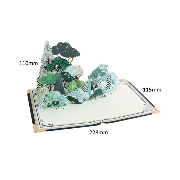 New Chapter 3D Layered Greeting Card