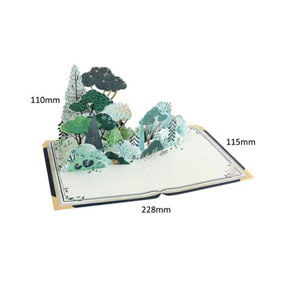 New Chapter 3D Layered Greeting Card