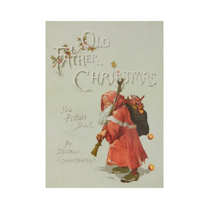 Old Father Christmas - Single Christmas Card