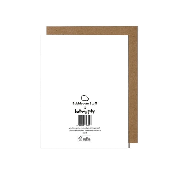 Pedro Pascal 'Baby Girl' Birthday Card 