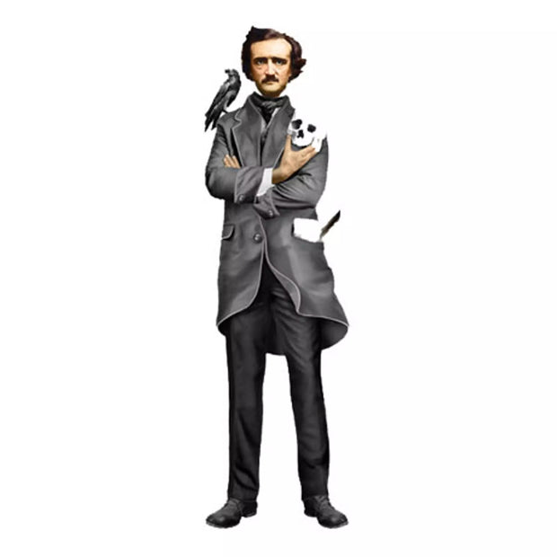 Edgar Allan Poe Quotable Notable Card