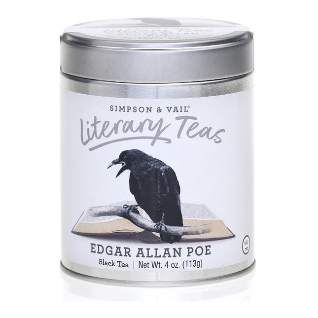 Edgar Allan Poe's Black Tea Blend Literary Tea Tin 113g