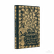 A hardcover book titled 'Pride and Prejudice' by Jane Austen, illustrated by Hugh Thomson, featuring an ornate gold peacock feather and peacock design on a dark green cover, shown on a plain white background.